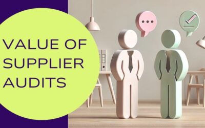 Value of Supplier Audits